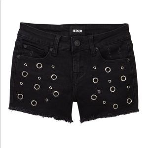 3/50 Hudson Riley Grommet Denim Shorts